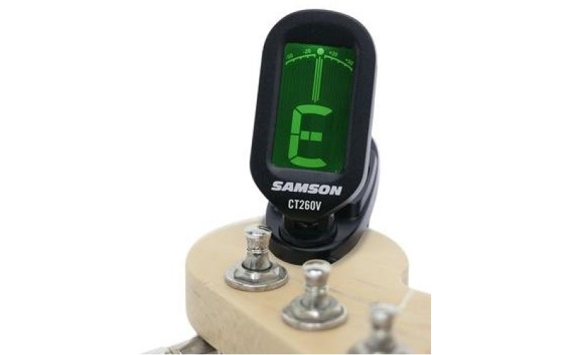 Samson CT260V хроматический тюнер клипса, с вертикальным ЖК экраном