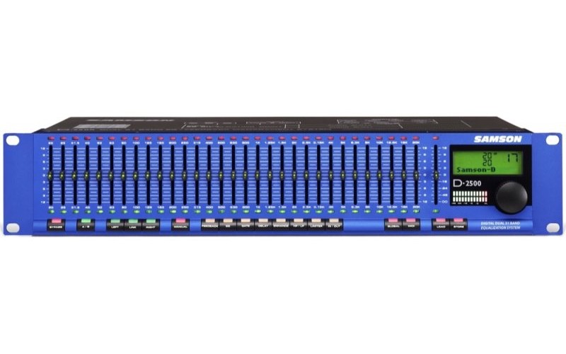 Samson D2500 графический цифровой эквалайзер