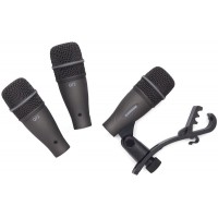 Samson DK703 - комплект микрофонов для барабанов, в наборе держатели для обода