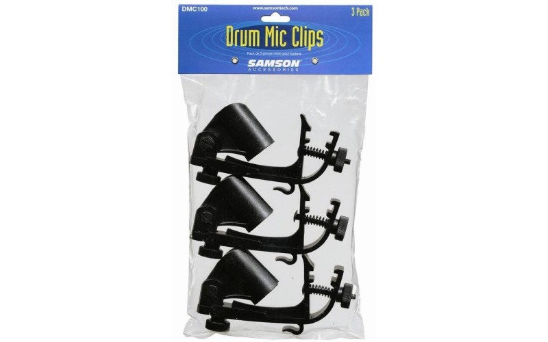 Samson DMC100 комплект креплений  микрофонов к барабанам, 3 штуки
