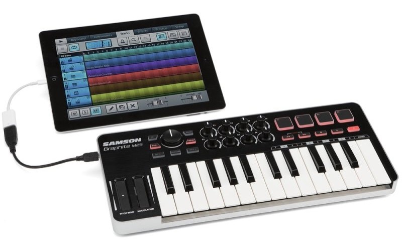 Samson Graphite M25 Mini USB/MIDI клавиатура
