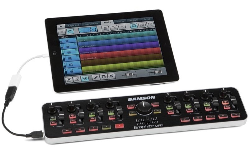 Samson Graphite MF8 8-ми канальный Mini USB контроллер