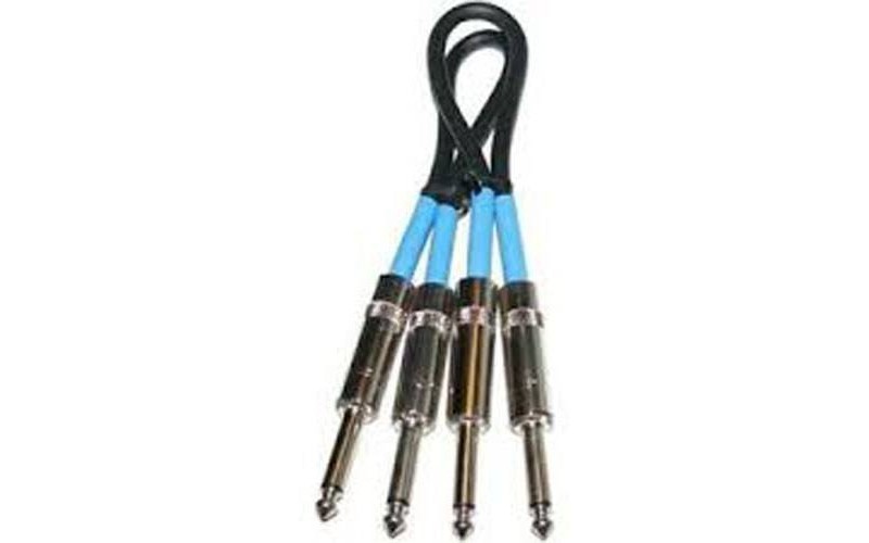 Samson IC1 комплект 2 инструментальных кабелей Jack-Jack длина 30 см