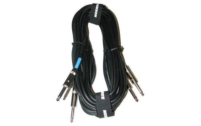 Samson IC20 комплект 2 инструментальных кабелей Jack-Jack длина 6 м