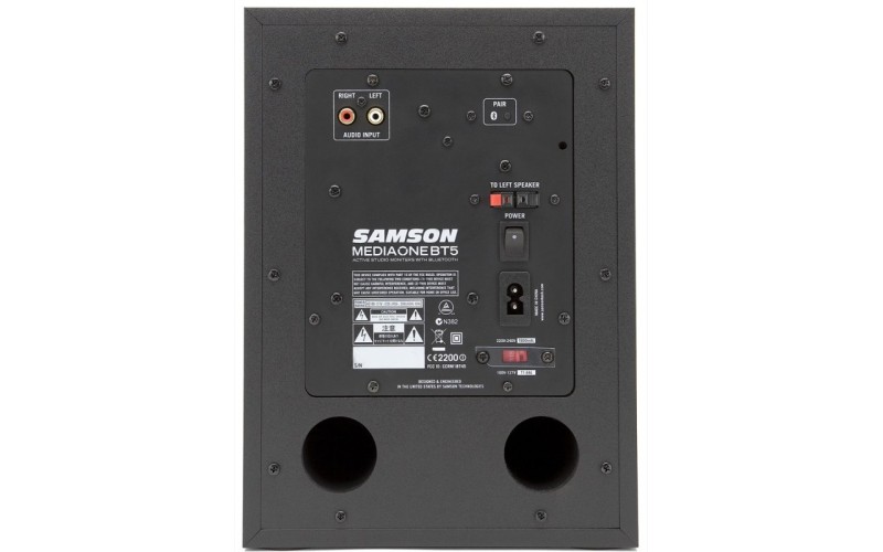 Samson MediaOne BT5 Bluetooth пара активных студийных мониторов