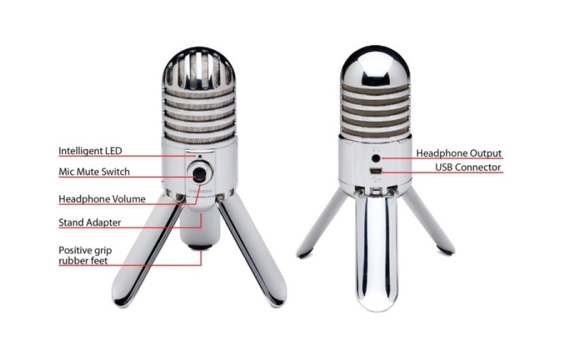 Samson METEOR  USB настольный студийный конденсаторный микрофон