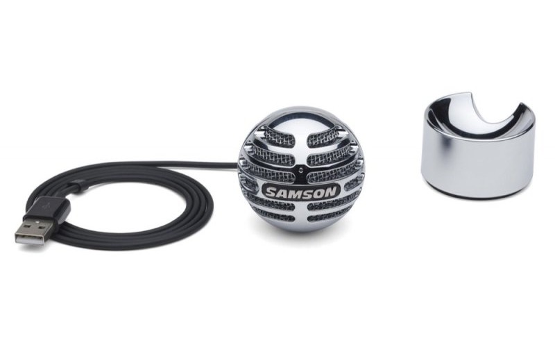 Samson METEORITE CHROME USB  студийный конденсаторный микрофон
