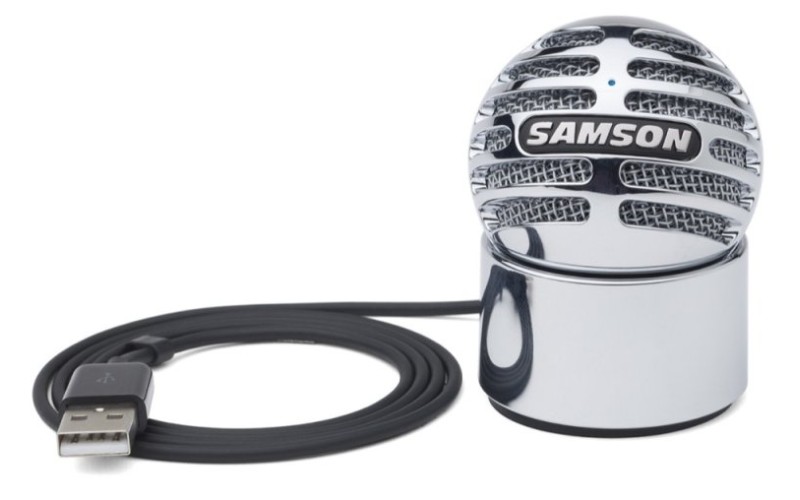 Samson METEORITE CHROME USB  студийный конденсаторный микрофон