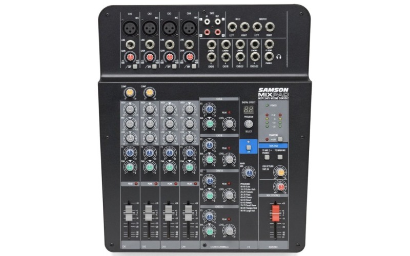 Samson MixPad MXP124FX малошумящий микшерный пульт