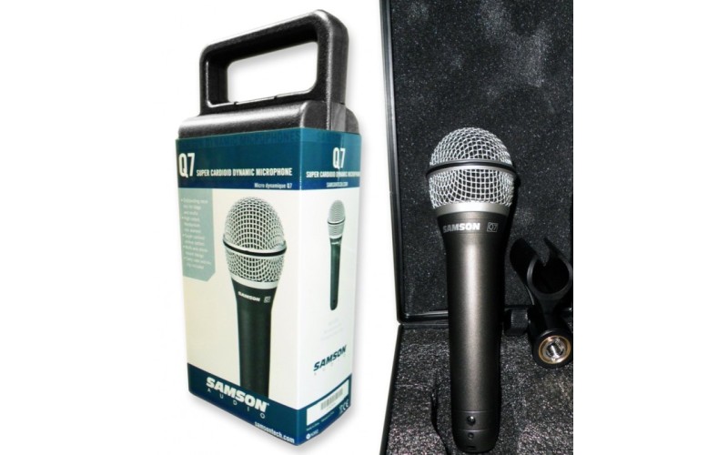 Samson Q7 вокальный динамический супер кардиоидный микрофон