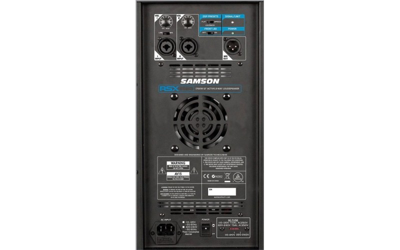 Samson RSX115A Активная 2х полос.акустическая система