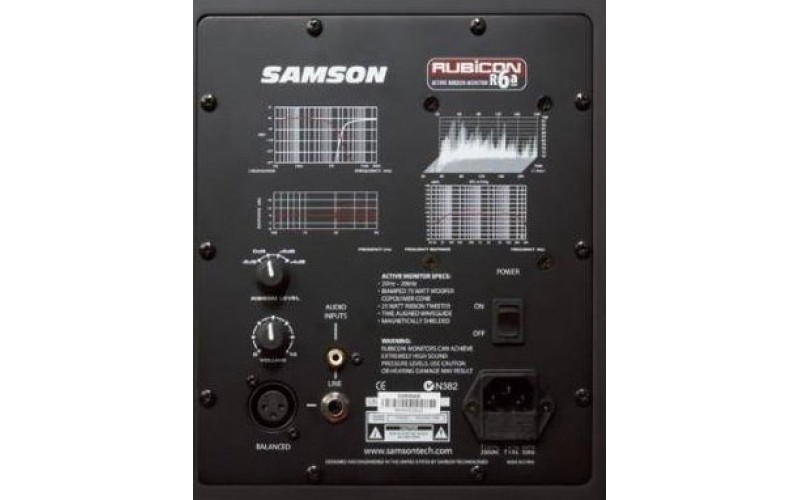 Samson RUBICON 6a  пара активных 2-х полосных студийных мониторов