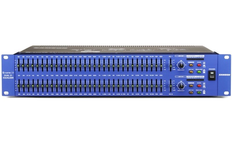 Samson S-curve 231 графический эквалайзер 2-х канальный (31-полоса)