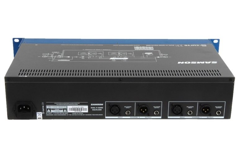 Samson S-curve 231 графический эквалайзер 2-х канальный (31-полоса)