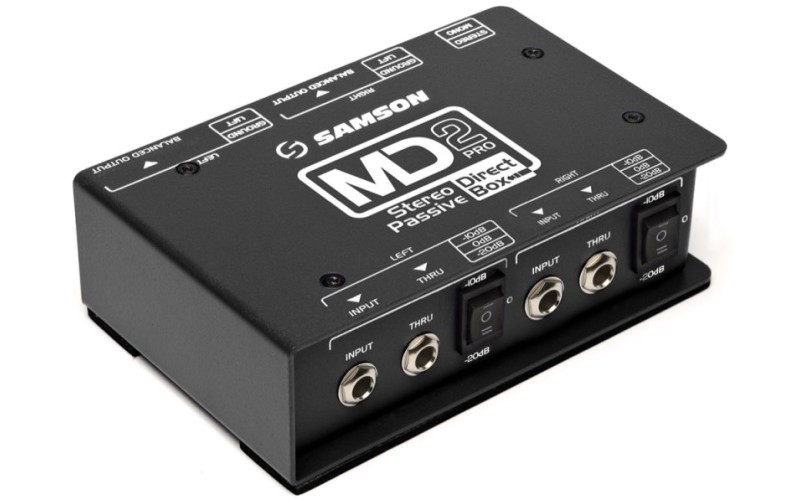 Samson S-MAX MD2 PRO пассивный двух канальный профессиональный директ-бокс