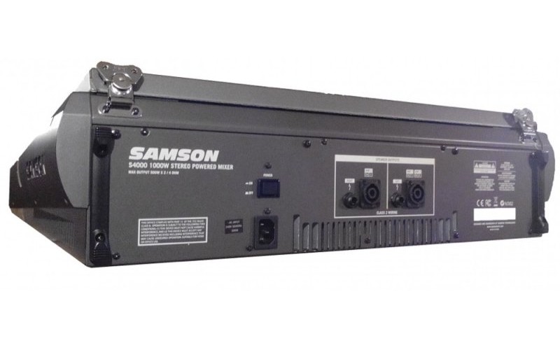 Samson S4000 20-канальный микшер/усилитель с MP3 плеером/рекордером