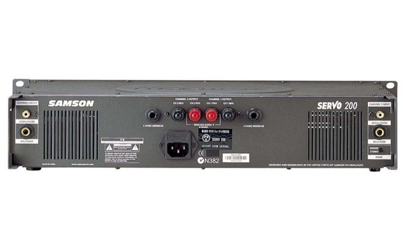 Samson Servo 200 студийный усилитель мощности