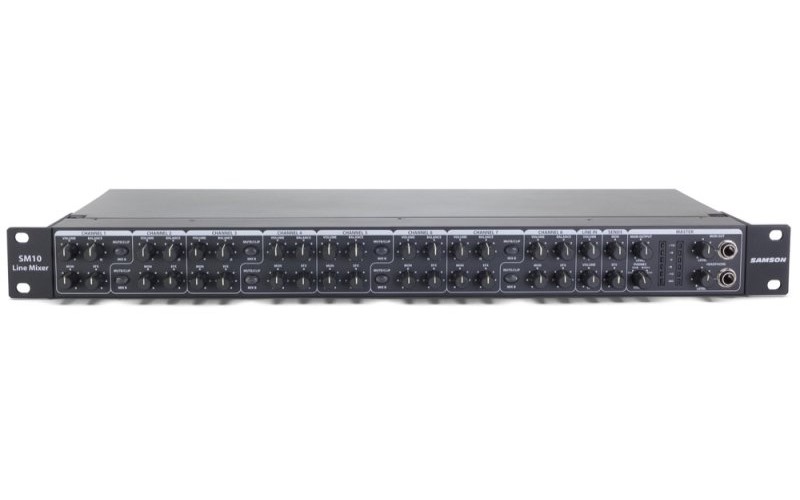 Samson SM10 10-канальный микшерный пульт с установкой в 19