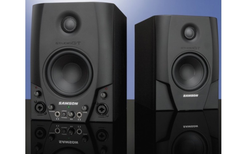 Samson STUDIO GT4 пара активных мониторов с USB-аудиоинтерфейсом