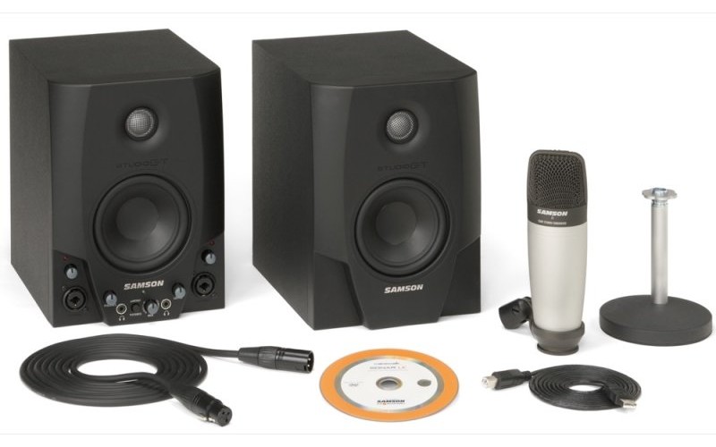 Samson STUDIO GT4 PRO активные мониторы с входом USB