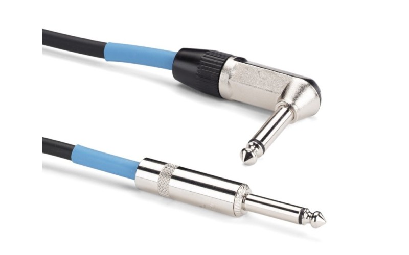 Samson TIL20 Инструментальный кабель Jack(угловой)-Jack(прямой), длина 6 м