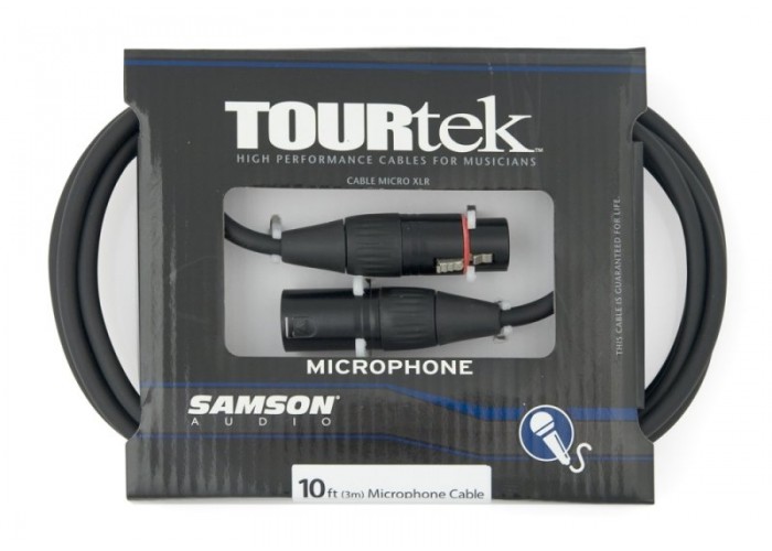 Samson TM15 микрофонный кабель с разъемами XLR (Neutrik), длина 4,5 м