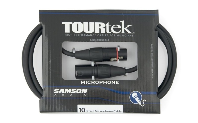 Samson TM30 микрофонный кабель с разъемами XLR (Neutrik), длина 9 м