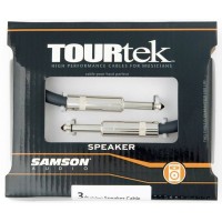 Samson TSQ3  Спикерный кабель 2х2,3 мм2 Jack-Jack, длина 1 м