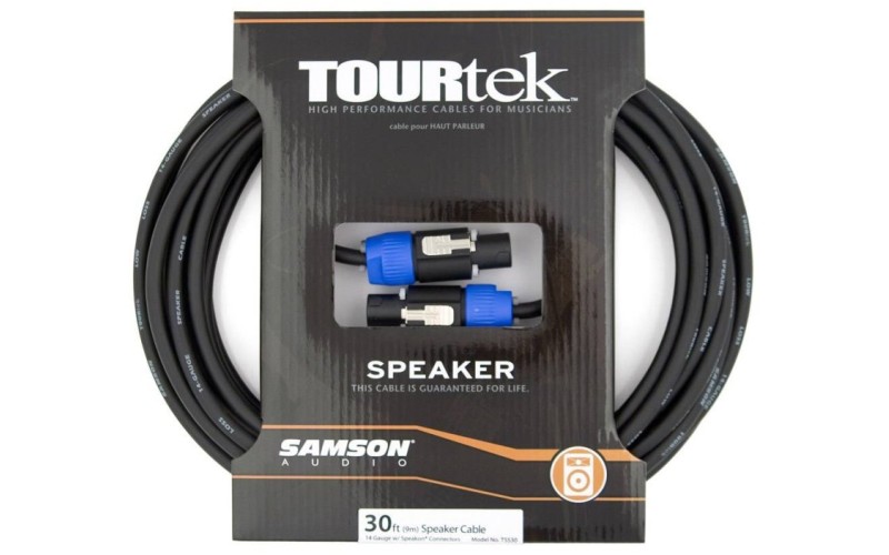 Samson TSS30 Спикерный кабель 2х2,3 мм2 Speacon-Speacon NeutrikR, длина 9 м