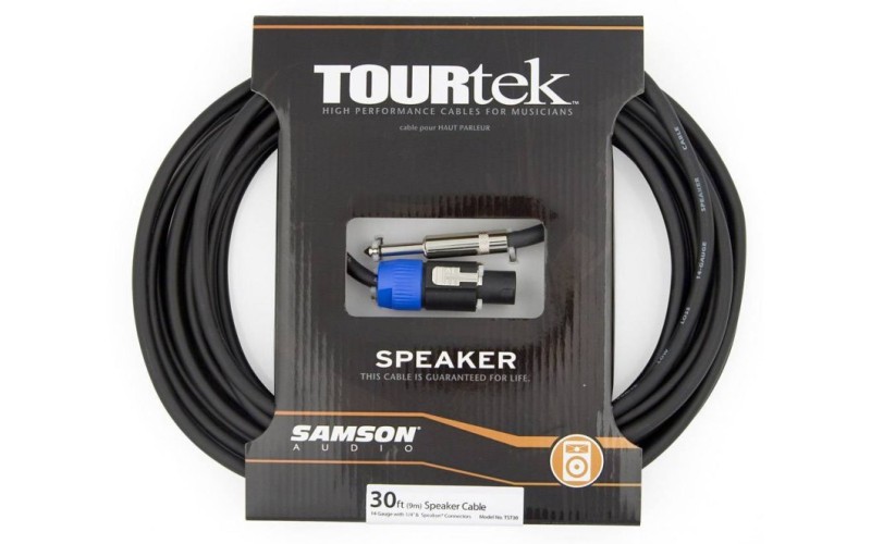 Samson TST30 Спикерный кабель 2х2,3 мм2 Speacon-Jack, длина 9 м