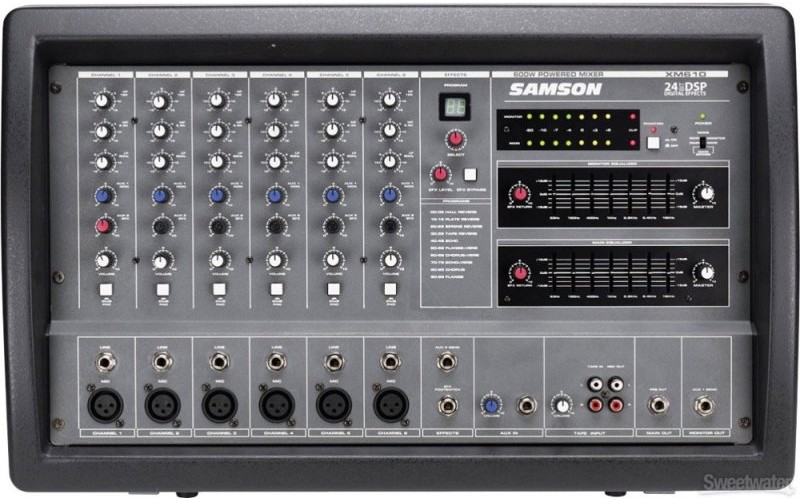 Samson XM610 микшер