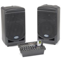 Samson XP308i Мобильный звуковой комплект: Две АС, микшер-усилитель