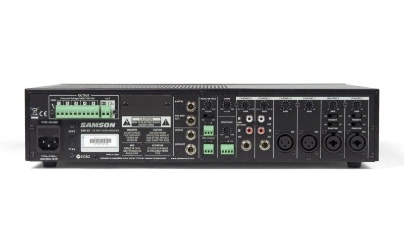 Samson ZM125 зонный микшер-усилитель