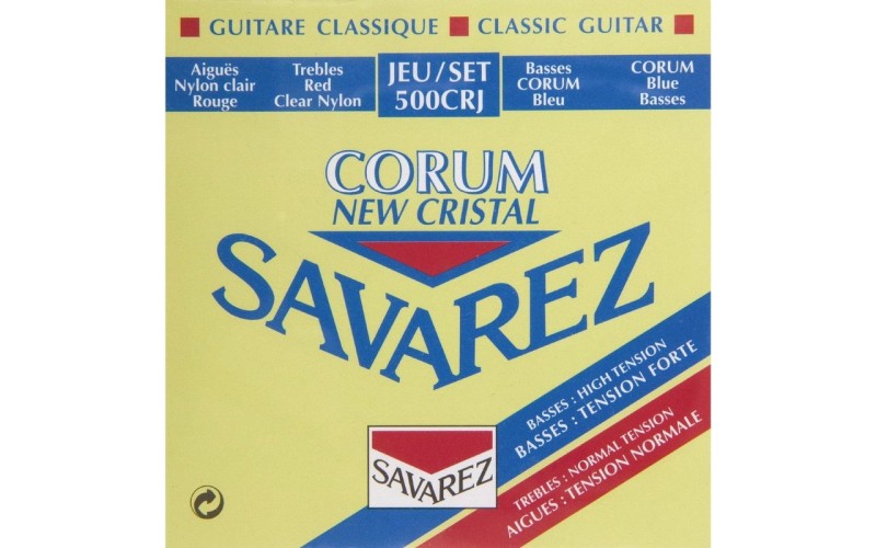 SAVAREZ 500 CRJ NEW CRISTAL CORUM  - струны для классической гитары