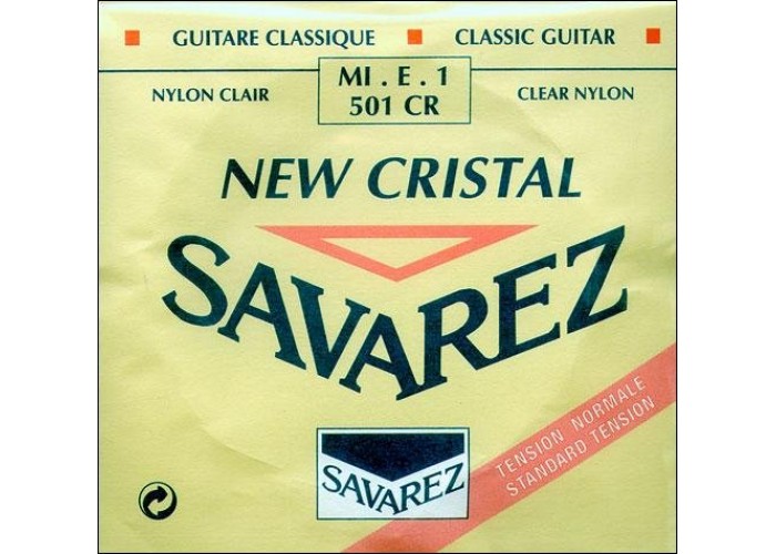 SAVAREZ 501 CR NEW CRISTAL (E-29) - 1-я струна для классической гитары