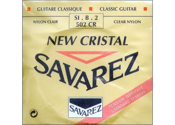 SAVAREZ 502 CR NEW CRISTAL (B-33) - 2-я струна для классической гитары