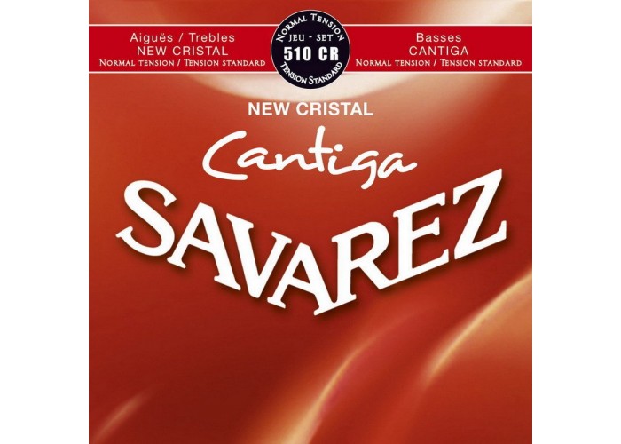 SAVAREZ 510 CR NEW CRISTAL CANTIGA - струны для классической гитары