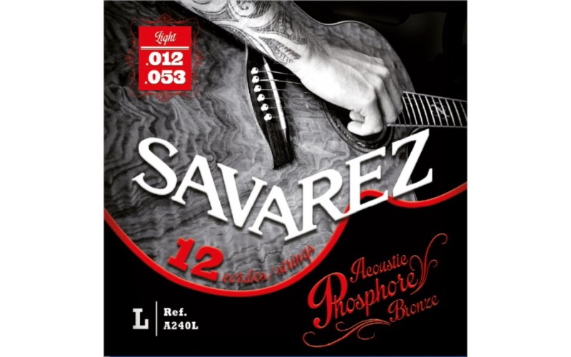 SAVAREZ A240L- струны для 12 струнной акустической гитары