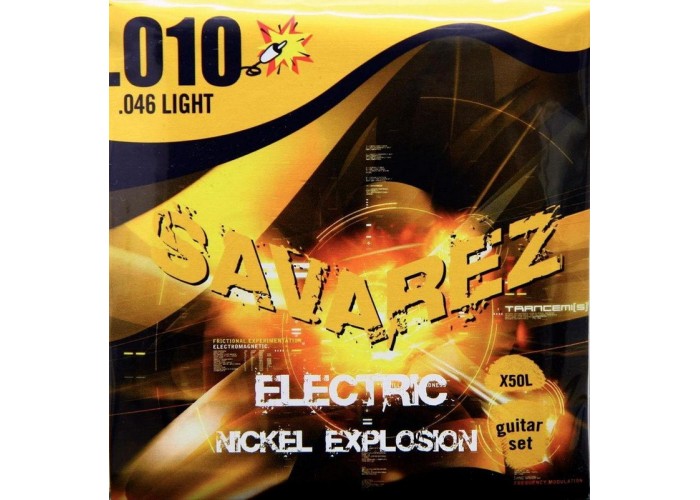 SAVAREZ X50L Nickel Explosion - струны для электрогитары