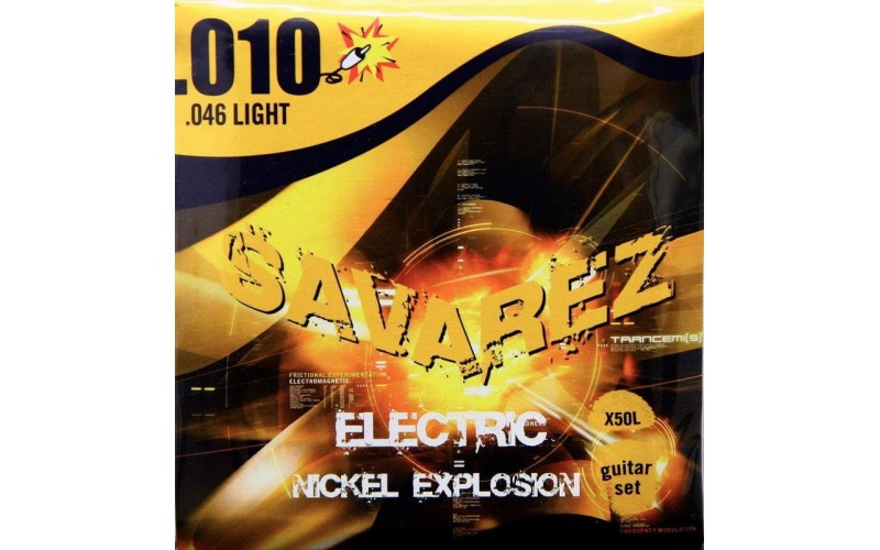 SAVAREZ X50L Nickel Explosion - струны для электрогитары