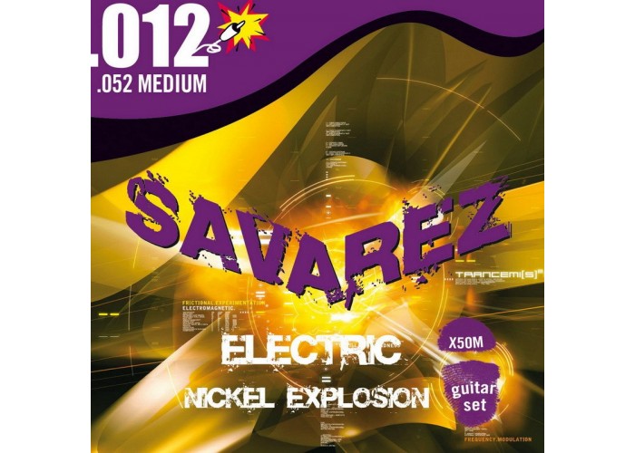 SAVAREZ X50M Nickel Explosion - струны для электрогитары