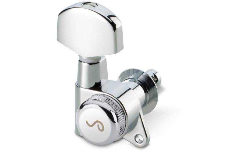 Schaller 10020223.02.52 M6 135 Locking 19,5 Локовые колки для гитары 3+3, хром
