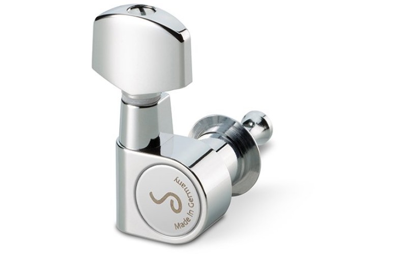 Schaller 10030220.01.36 M6 Pin Комплект одиночной колковой механики, 6 левых, маленькие, хром