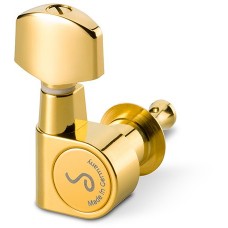 Schaller 10030520.01.36 M6 Pin Комплект одиночной колковой механики, 6 левых, маленькие, золото
