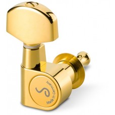 Schaller 10030523.02.36 M6 Pin Комплект одиночной колковой механики, 3л+3п левых, большие, золото