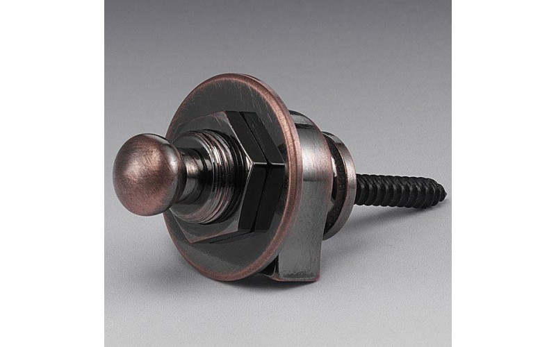 Schaller 14010801 Security Lock Крепление для ремня с блокировкой, для гитары, медь