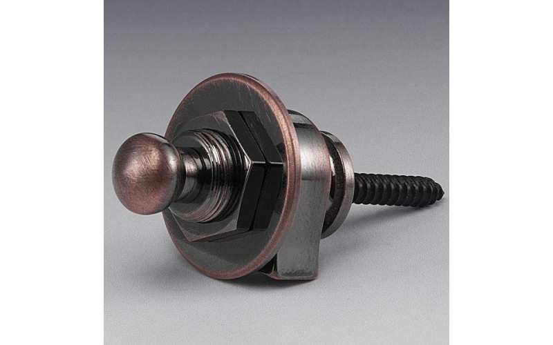 Schaller 14010801 Security Lock Крепление для ремня с блокировкой, для гитары, медь