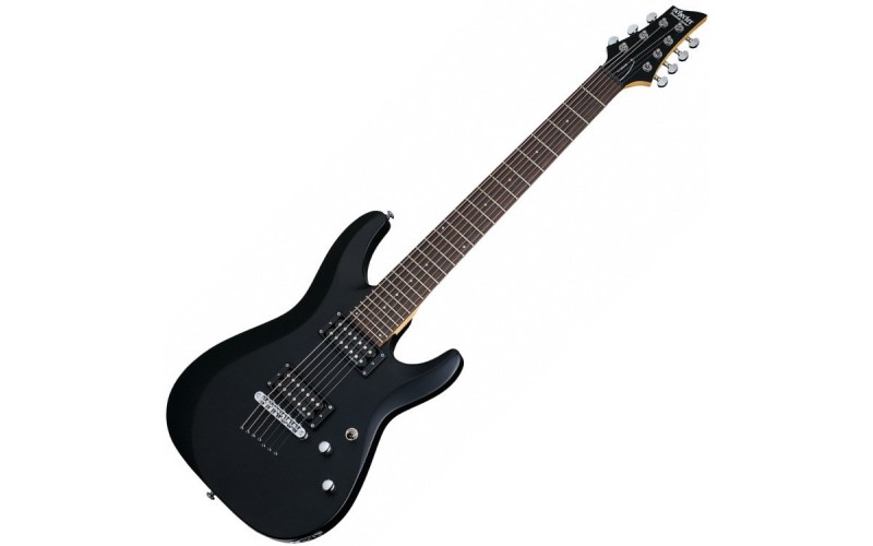 SCHECTER C-7 Deluxe SBK - электрогитара семиструнная
