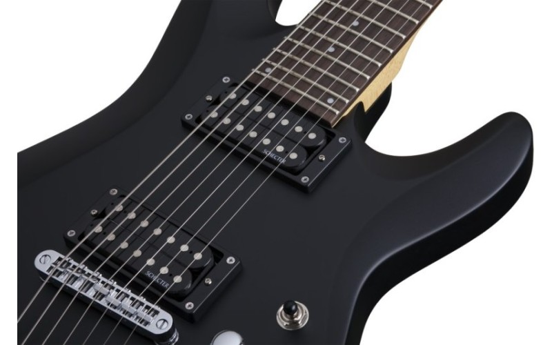 SCHECTER C-7 Deluxe SBK - электрогитара семиструнная