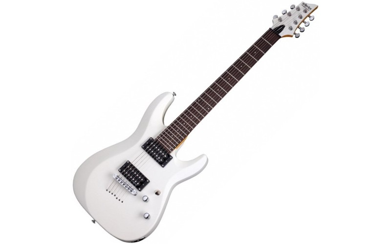 SCHECTER C-7 Deluxe SWHT - электрогитара, семиструнная